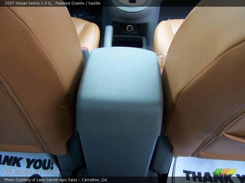 Polished Granite / Saddle 2007 Nissan Sentra 2.0 SL