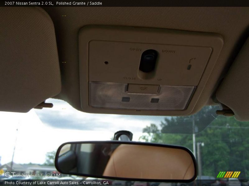 Polished Granite / Saddle 2007 Nissan Sentra 2.0 SL
