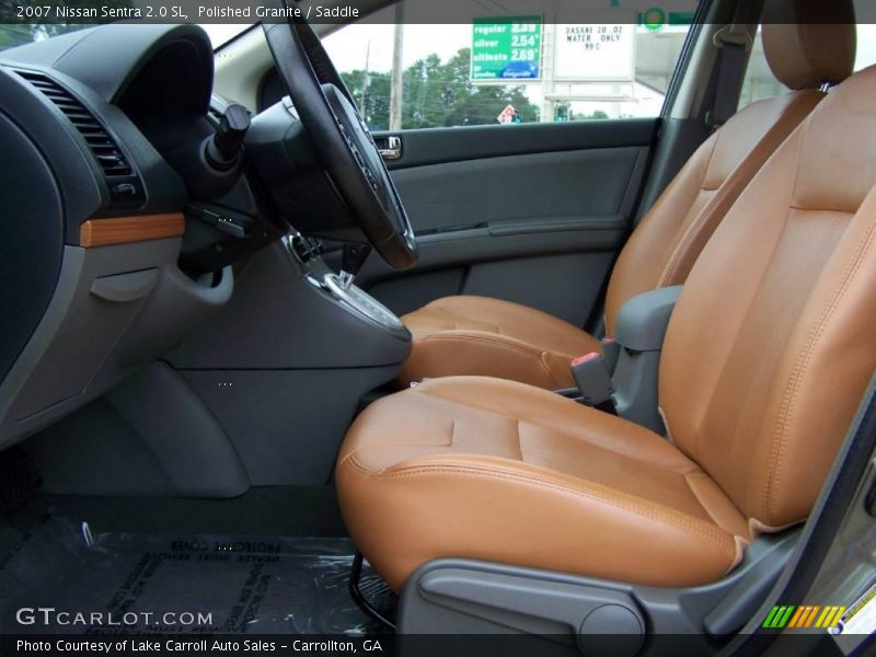 Polished Granite / Saddle 2007 Nissan Sentra 2.0 SL