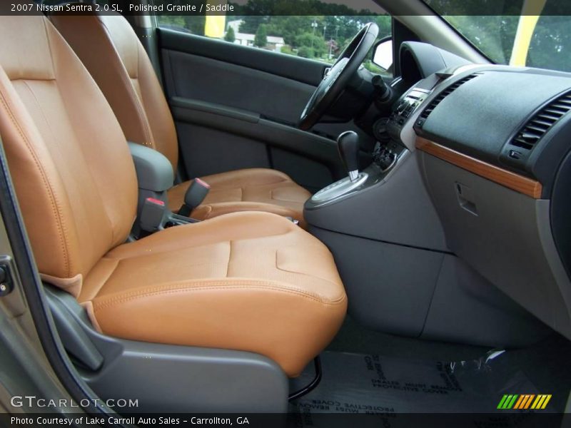 Polished Granite / Saddle 2007 Nissan Sentra 2.0 SL