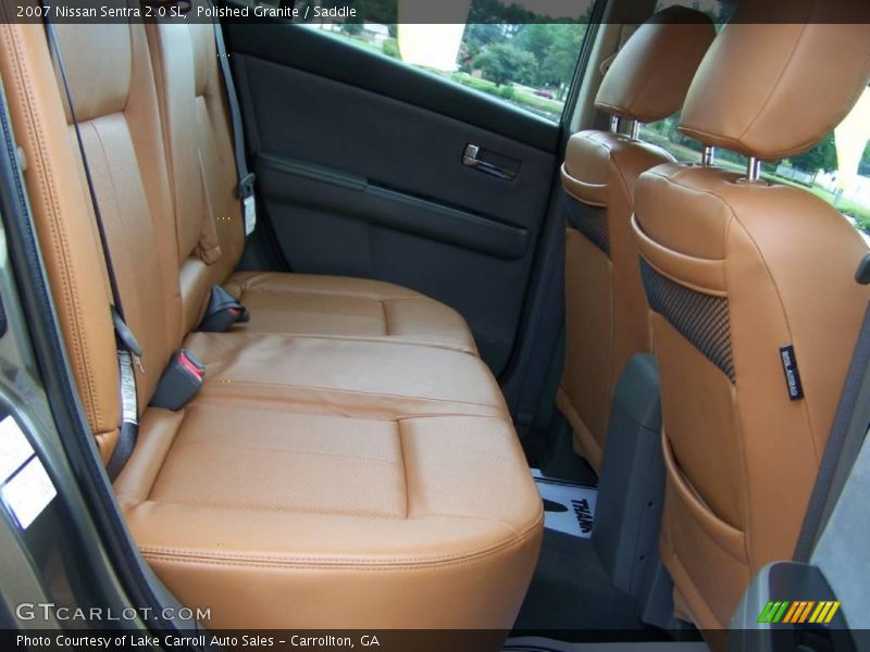 Polished Granite / Saddle 2007 Nissan Sentra 2.0 SL