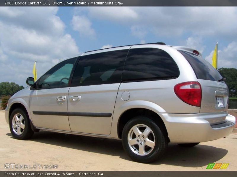Bright Silver Metallic / Medium Slate Gray 2005 Dodge Caravan SXT