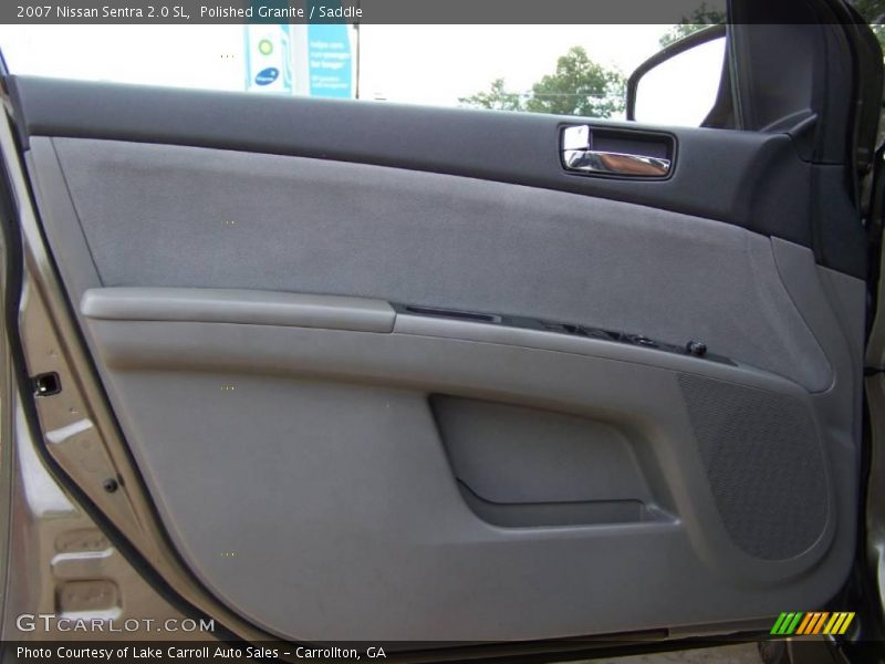 Polished Granite / Saddle 2007 Nissan Sentra 2.0 SL