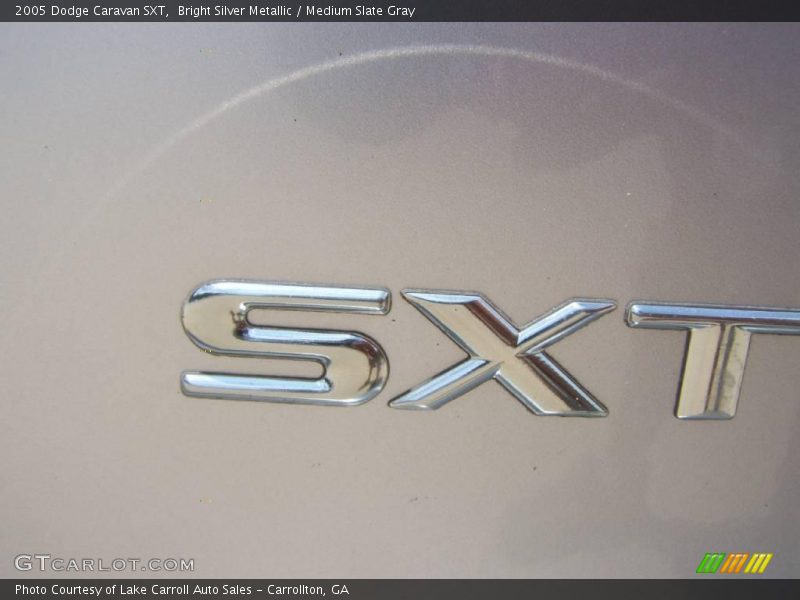 Bright Silver Metallic / Medium Slate Gray 2005 Dodge Caravan SXT