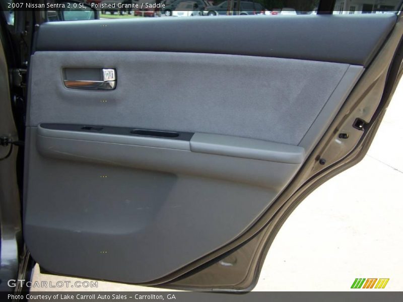 Polished Granite / Saddle 2007 Nissan Sentra 2.0 SL