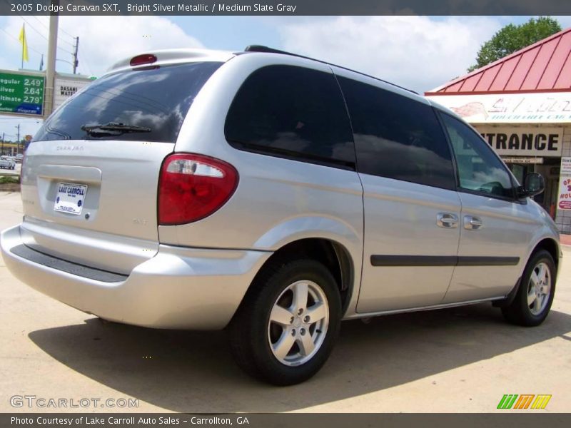 Bright Silver Metallic / Medium Slate Gray 2005 Dodge Caravan SXT