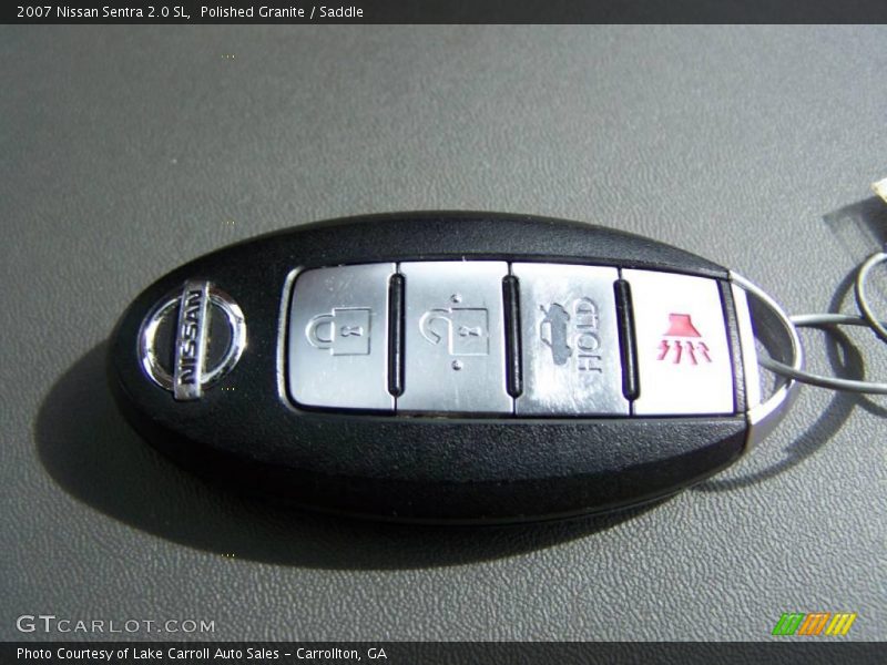 Polished Granite / Saddle 2007 Nissan Sentra 2.0 SL