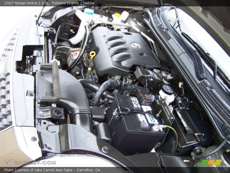 Polished Granite / Saddle 2007 Nissan Sentra 2.0 SL