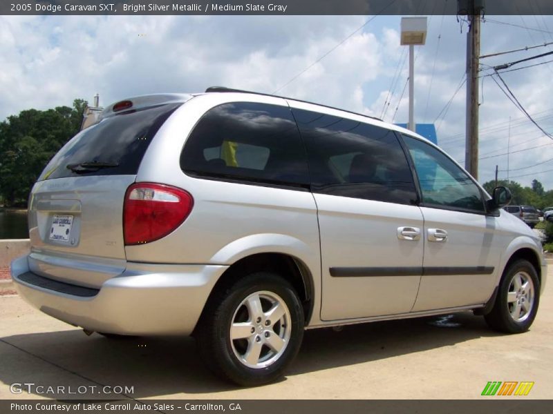 Bright Silver Metallic / Medium Slate Gray 2005 Dodge Caravan SXT