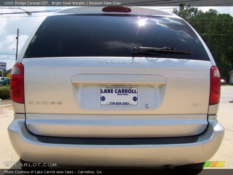 Bright Silver Metallic / Medium Slate Gray 2005 Dodge Caravan SXT