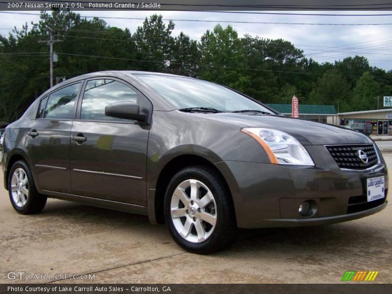 Polished Granite / Saddle 2007 Nissan Sentra 2.0 SL