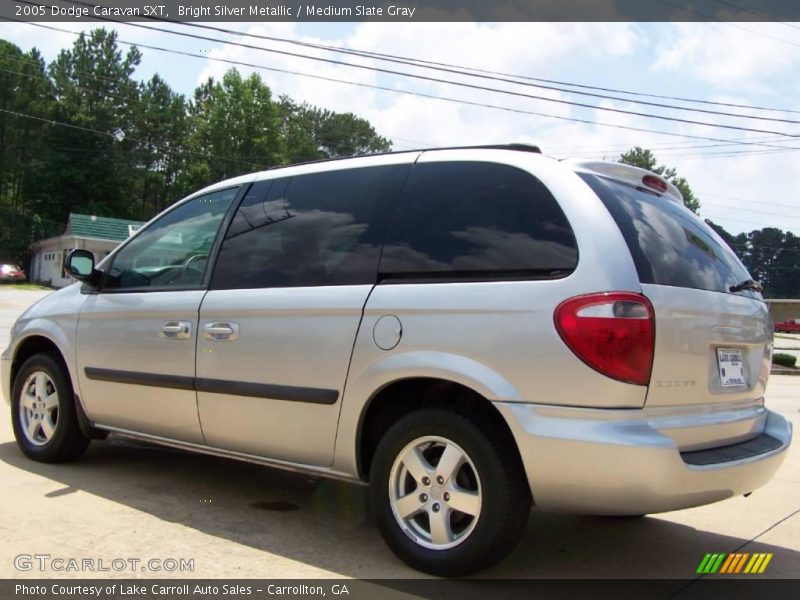 Bright Silver Metallic / Medium Slate Gray 2005 Dodge Caravan SXT