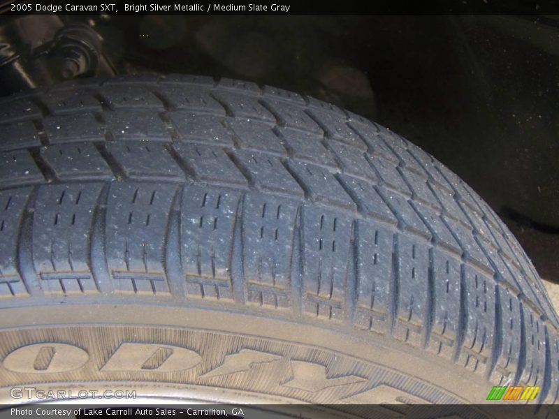 Bright Silver Metallic / Medium Slate Gray 2005 Dodge Caravan SXT
