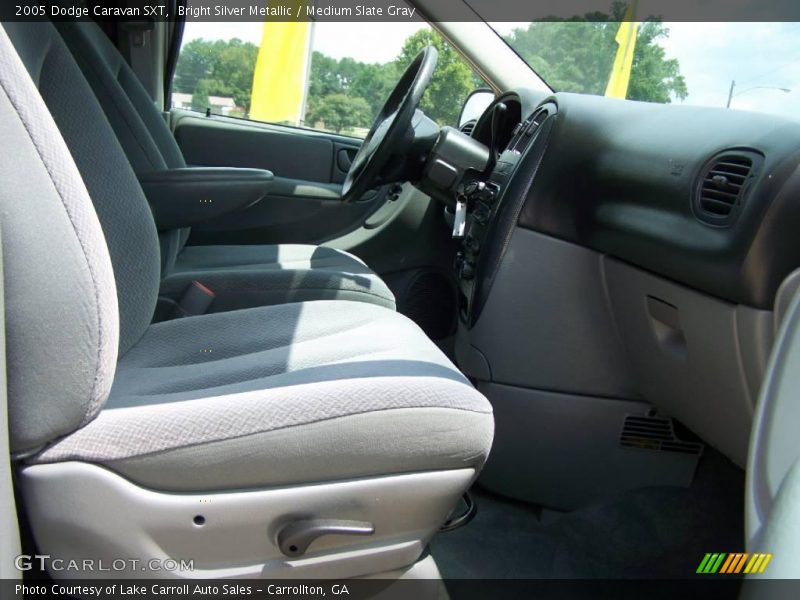 Bright Silver Metallic / Medium Slate Gray 2005 Dodge Caravan SXT