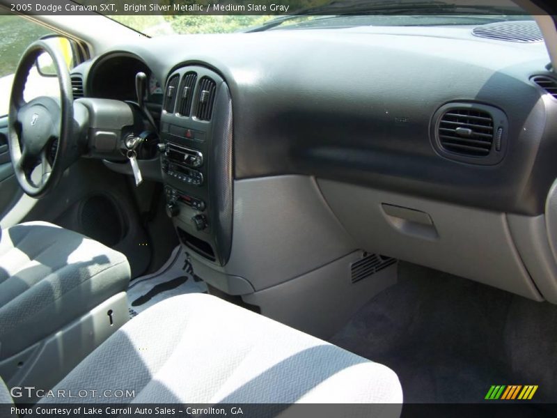 Bright Silver Metallic / Medium Slate Gray 2005 Dodge Caravan SXT