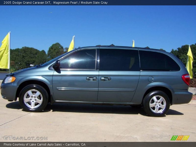 Magnesium Pearl / Medium Slate Gray 2005 Dodge Grand Caravan SXT