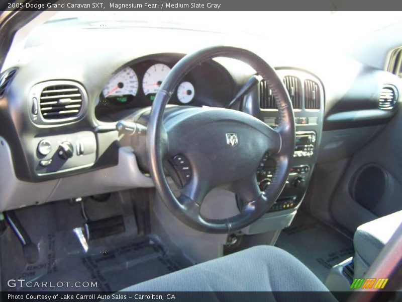 Magnesium Pearl / Medium Slate Gray 2005 Dodge Grand Caravan SXT