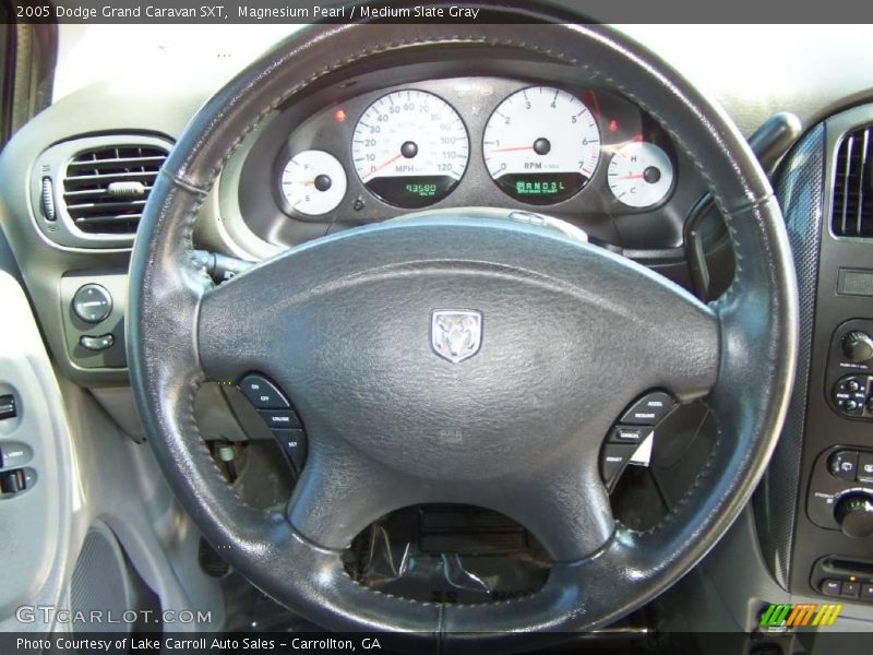 Magnesium Pearl / Medium Slate Gray 2005 Dodge Grand Caravan SXT