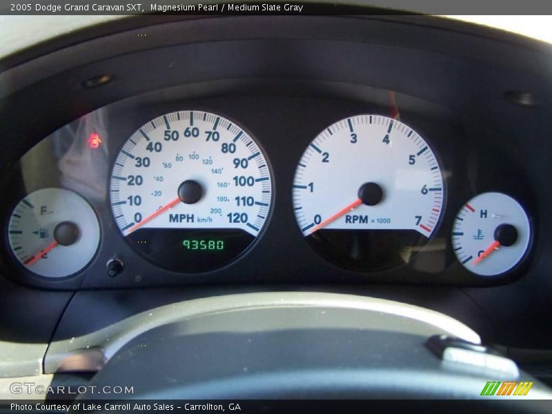 Magnesium Pearl / Medium Slate Gray 2005 Dodge Grand Caravan SXT