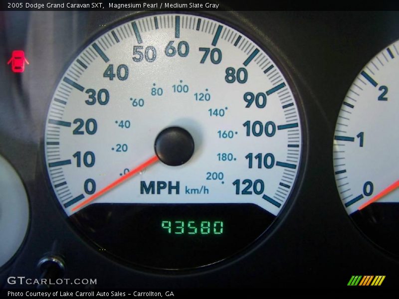 Magnesium Pearl / Medium Slate Gray 2005 Dodge Grand Caravan SXT