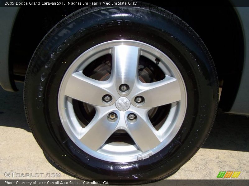 Magnesium Pearl / Medium Slate Gray 2005 Dodge Grand Caravan SXT