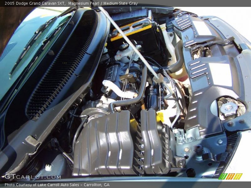 Magnesium Pearl / Medium Slate Gray 2005 Dodge Grand Caravan SXT