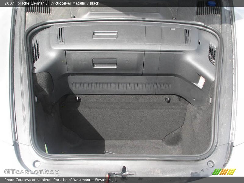 Arctic Silver Metallic / Black 2007 Porsche Cayman S
