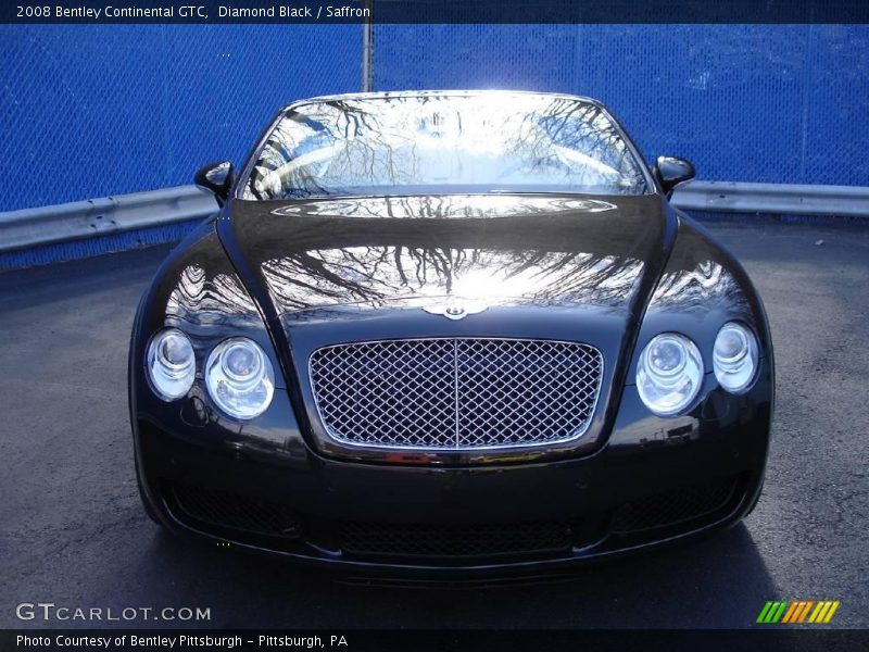 Diamond Black / Saffron 2008 Bentley Continental GTC