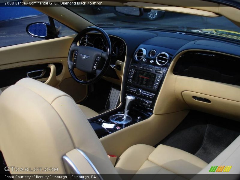 Diamond Black / Saffron 2008 Bentley Continental GTC