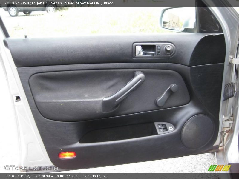 Silver Arrow Metallic / Black 2000 Volkswagen Jetta GL Sedan