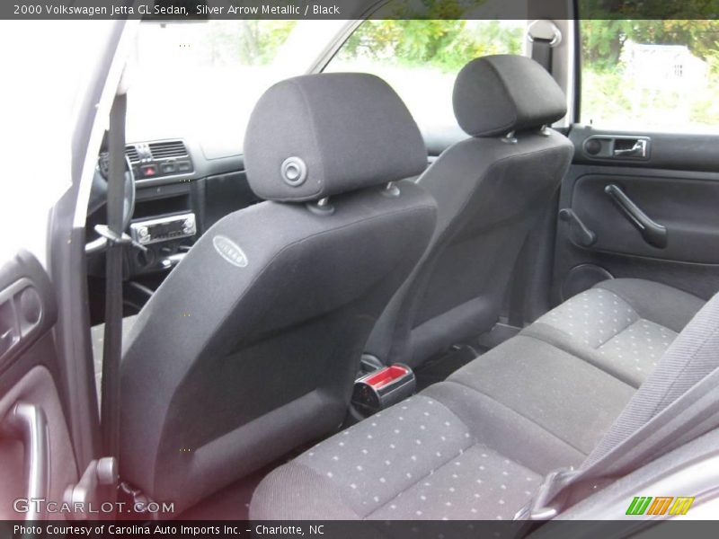 Silver Arrow Metallic / Black 2000 Volkswagen Jetta GL Sedan