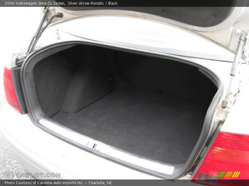 Silver Arrow Metallic / Black 2000 Volkswagen Jetta GL Sedan