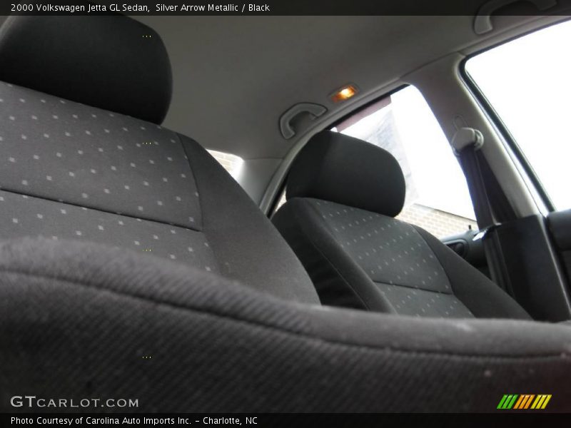 Silver Arrow Metallic / Black 2000 Volkswagen Jetta GL Sedan
