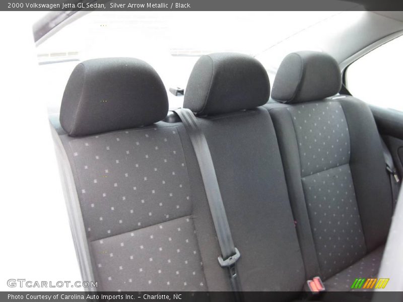 Silver Arrow Metallic / Black 2000 Volkswagen Jetta GL Sedan