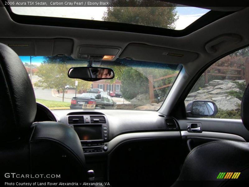 Carbon Gray Pearl / Ebony Black 2006 Acura TSX Sedan