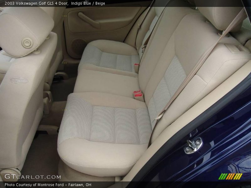 Indigo Blue / Beige 2003 Volkswagen Golf GLS 4 Door