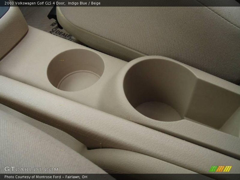 Indigo Blue / Beige 2003 Volkswagen Golf GLS 4 Door