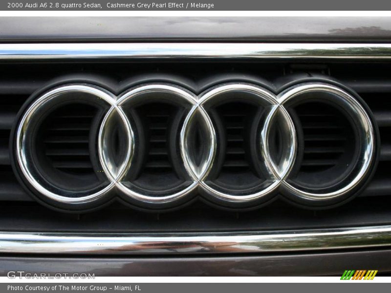 Cashmere Grey Pearl Effect / Melange 2000 Audi A6 2.8 quattro Sedan