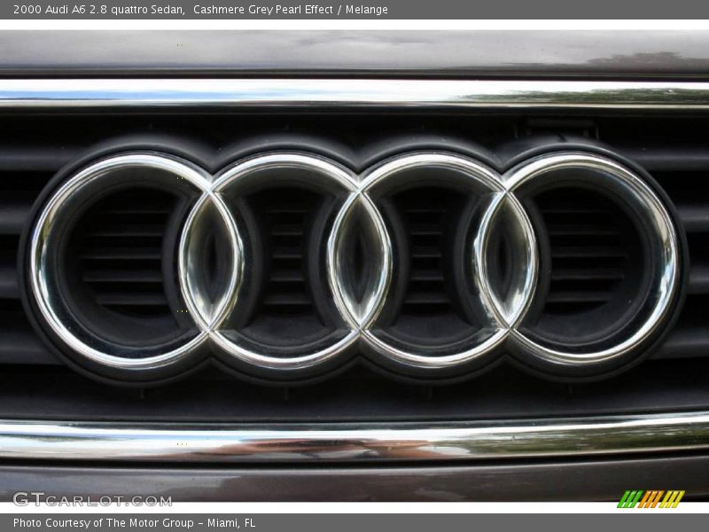 Cashmere Grey Pearl Effect / Melange 2000 Audi A6 2.8 quattro Sedan