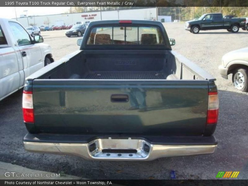 Evergreen Pearl Metallic / Gray 1995 Toyota T100 Truck Regular Cab