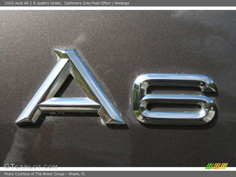 Cashmere Grey Pearl Effect / Melange 2000 Audi A6 2.8 quattro Sedan