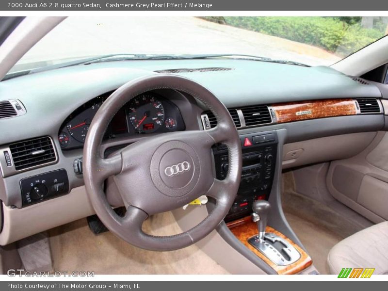 Cashmere Grey Pearl Effect / Melange 2000 Audi A6 2.8 quattro Sedan