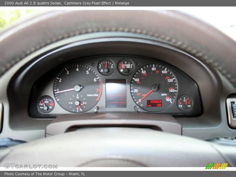 Cashmere Grey Pearl Effect / Melange 2000 Audi A6 2.8 quattro Sedan