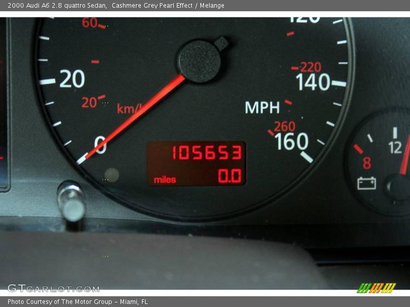 Cashmere Grey Pearl Effect / Melange 2000 Audi A6 2.8 quattro Sedan