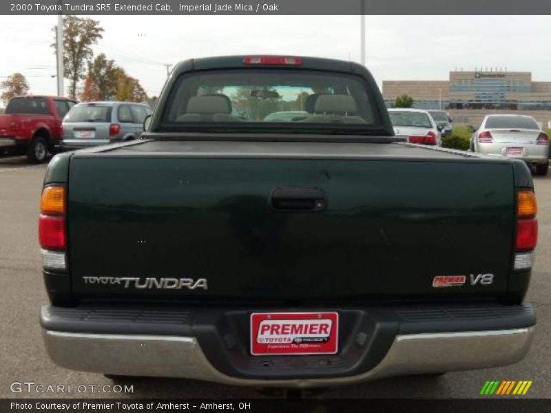 Imperial Jade Mica / Oak 2000 Toyota Tundra SR5 Extended Cab