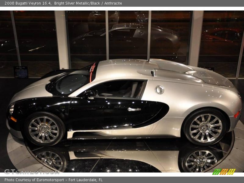  2008 Veyron 16.4 Bright Silver Metallic/Black