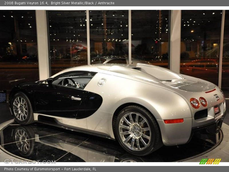 Bright Silver Metallic/Black / Anthracite 2008 Bugatti Veyron 16.4