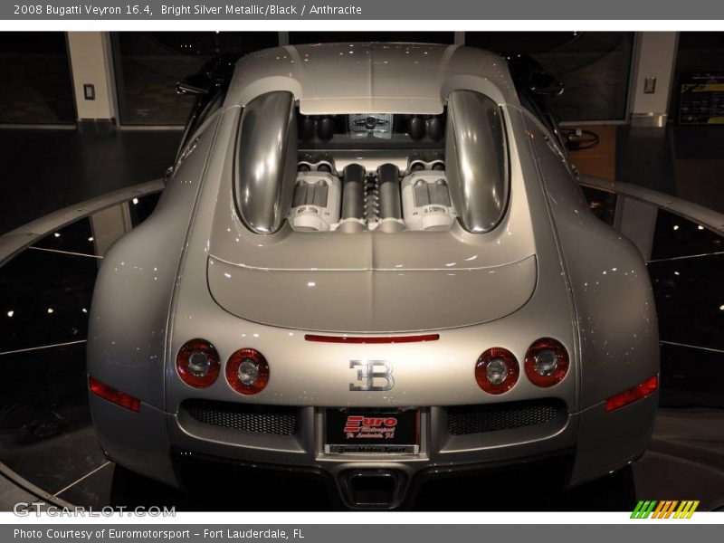 Bright Silver Metallic/Black / Anthracite 2008 Bugatti Veyron 16.4