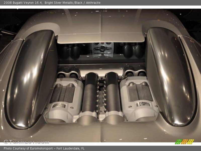  2008 Veyron 16.4 Engine - 8.0 Liter Quad-Turbocharged DOHC 64-Valve VVT W16