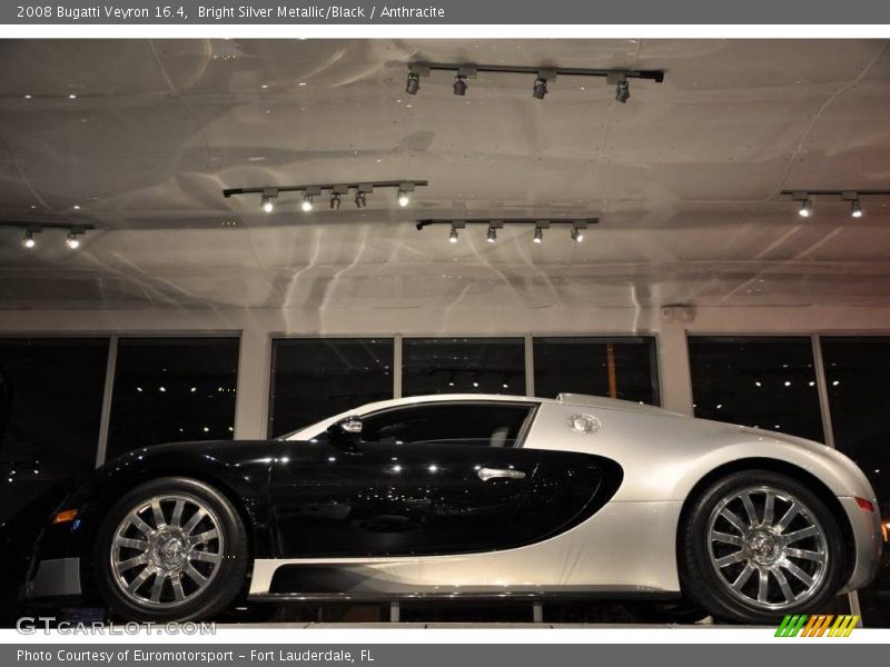 Bright Silver Metallic/Black / Anthracite 2008 Bugatti Veyron 16.4